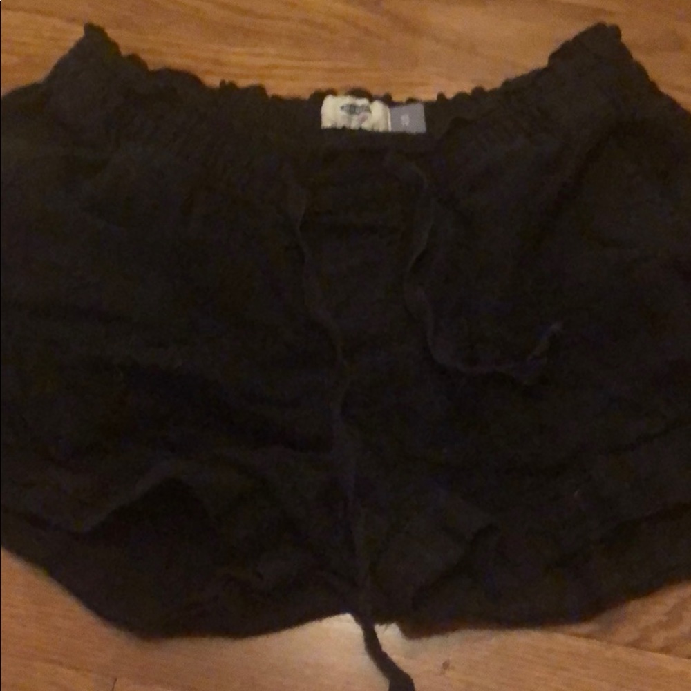 Black shorts